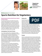 Sports Vegetarian Nutrition PDF