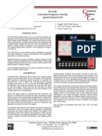 ECC328 Generator Frequency Sensing Speed Control Unit: Ngine Overning Ystem