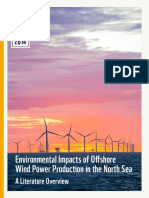 Environmental Impacts of Offshore Wind Power Production in The North Sea