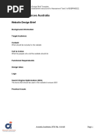 Website Design Brief Template