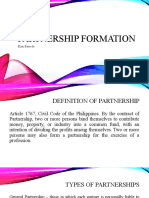 Partnership Formation