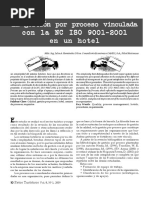 Integración ISO 9001 y Gestión Por Procesos - Hoteles PDF