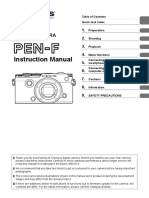 Olympus Pen F Manual de Introduccion