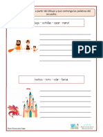 Escritura Creativa Dibujos y Palabras 1 PDF