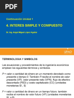 Intereses Simple y Compuesto