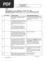 New Due Date For Proposals Is 3:00 PM, EST, Tuesday, July 21, 2009. New Deadline For Vendor Questions (Set 2) 3PM EST, July 7, 2009