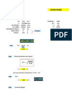 Memoria Calculo Sifon Invertido Fin