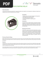 Motor Starting Relay: 4Cr Series