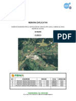 Memoría Explicativa Cudico