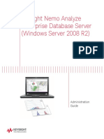 Keysight Nemo Analyze Enterprise Database Server (Windows Server 2008 R2)