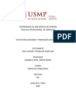 Situación Económica y Financiera Del Perú 2020