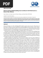 SPE 182 - Robust Chemical EOR Modelling From Coreflood To Full Field Scale in A Brown Field, Offshore-Ghadami2016