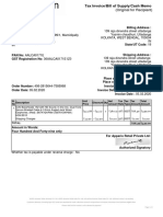 Tax Invoice/Bill of Supply/Cash Memo: (Original For Recipient)