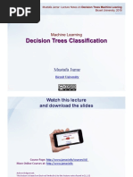 Decision Trees Classification: Mustafa Jarrar