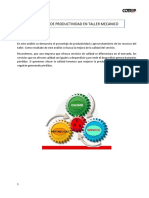 Analisis de Productividad en Taller Mecanico PDF