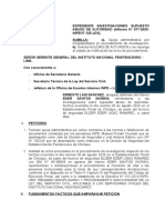 Solicita Nulidad de Actos Procesales