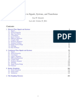 Silo - Tips - Exercises in Signals Systems and Transforms PDF