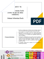 Análisis Cantanta BWV 78 - Jesu, Der Du Meine Seele - J.S. Bach