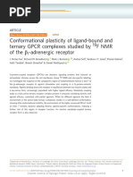 Conformational Plasticity of Ligand-Bound and Tern