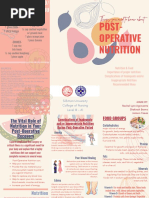 Post-Operative Nutrition: Things You Need To Know About