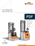 EXV Technical Data High Lift Pallet Truck