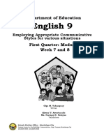 English 9 Module 3 Week 78 PDF