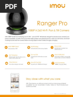 Ranger Pro: 1080P H.265 Wi-Fi Pan & Tilt Camera