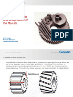 Cylindrical Gears Inspection