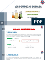 3ro QUIMICA Unidades Quimicas de Masa