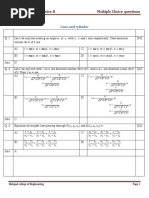 Unit 5 - MCQ - Cone and Cylinder PDF