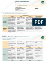 M1 U1 Rubrica de Evaluacion