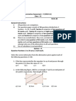 Sample Paper (Class 9) - SA2