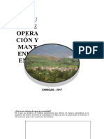 Manual de Operación y Mantenimiento