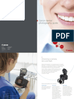 Canon Dental Photography Guide: Canon Europe LTD Canon Inc. Canon Europe