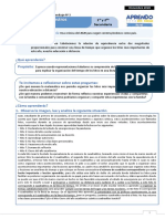 Semana 37 Ficha de Autoaprendizaje Semana 3 Matemática Ciclo Vi PDF