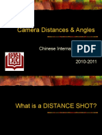 Camera Angles & Distances