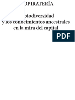 Acosta Martínez - Biopiratería La Biodiversidad y Los Conocimientos Ancestrales en La Mira Del Capital PDF