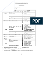 Part III Metals Notes