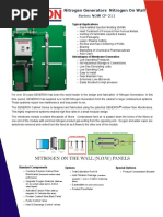 Nitrogen Generators Nitrogen On Wall: Series: NOW CP-211