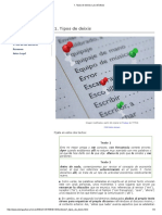 Tipos de Deixis - Los Deícticos