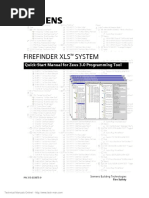 Siemens FireFinder XLS Zeus v3.0 Programming Tool Quick Start Guide PDF