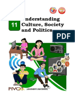 Understanding Culture, Society and Politics