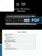 Electric Piano: User Guide