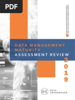 Data Management Maturity: Assessment Review