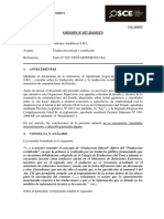 Opinión OSCE 027-13 - PRE - Traducción Oficial para Firma de Contrato