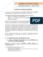 Procedure Demande Visa Senegal - Ker Tukki