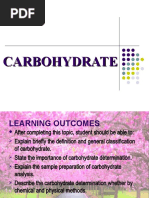 FST 306 - Carbohydrate