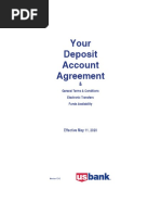 Your Deposit Account Agreement: Effective May 11, 2020