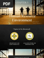 Human Resource Environment