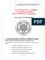 Atencion - Orientacionesfam Alumno - Mio.pautas para Trabajar La Atencion - Dic.2020